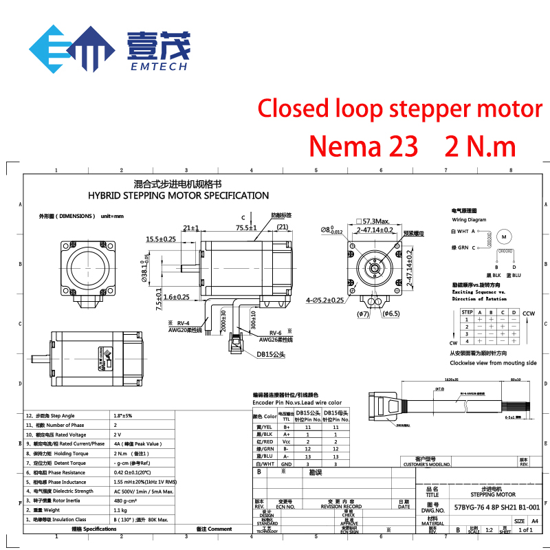NEMA23 NEMA24 NEMA34 Closed Lo - Nema 23 Closed Loop Stepper Motor Driver Kit review and price