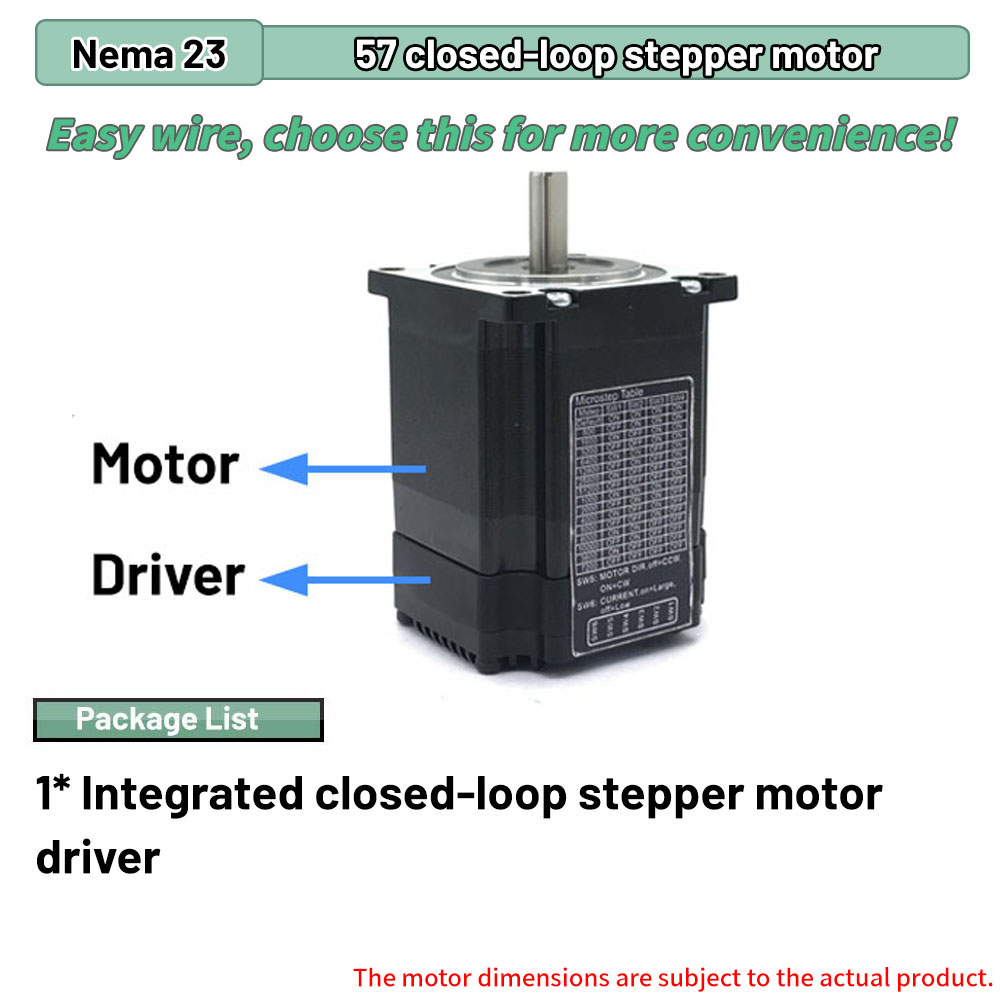 Nema23 57mm Closed Loop Steppe - Nema 23 Closed Loop Stepper Motor Driver Kit review and price